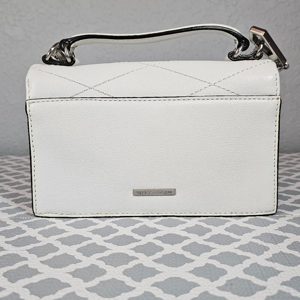 Rebecca Minkoff Je T'aime Crossbody Purse White